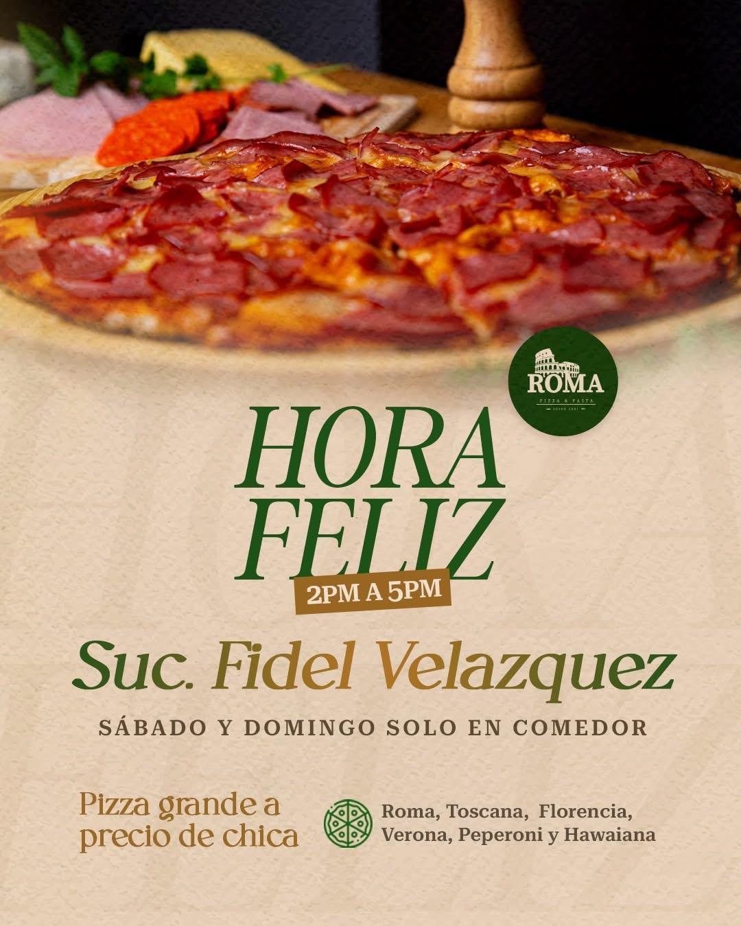 Hora Feliz (Pizza)
